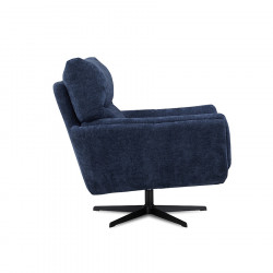 Kylie Swivel Accent Chair Navy